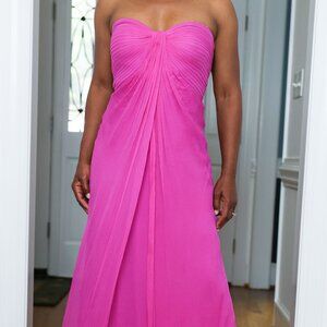 Tadashi Fuchsia Gown Size 4